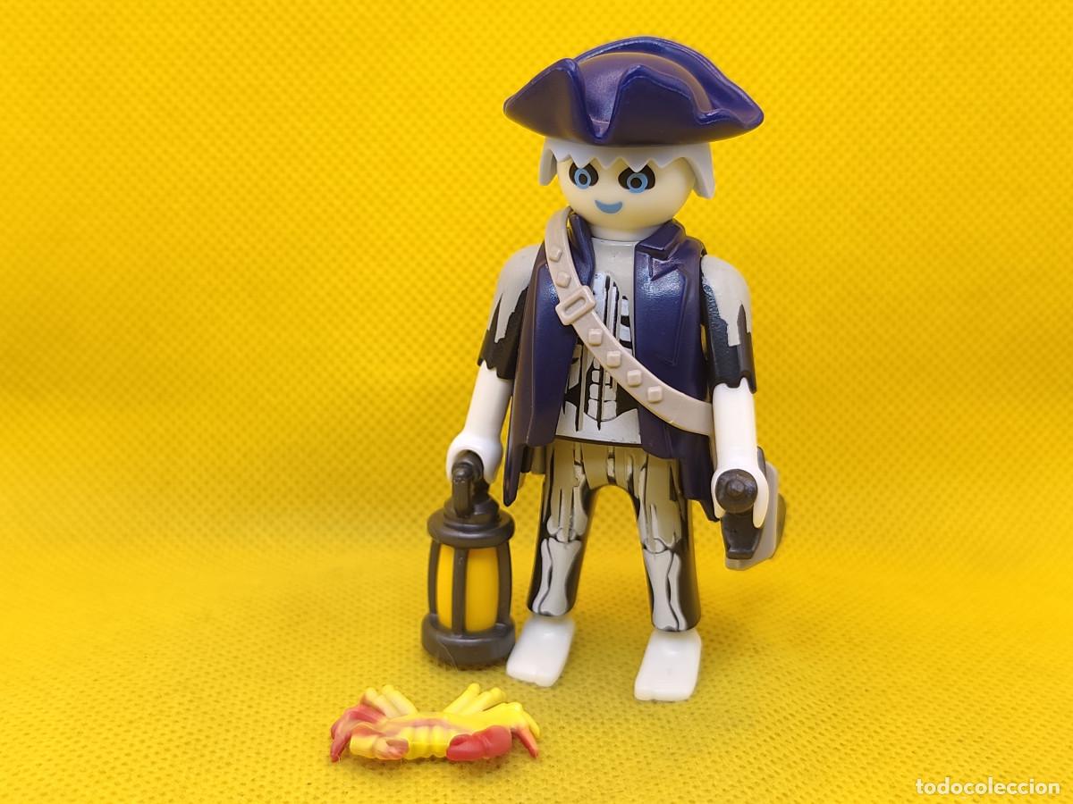 Playmobil: Playmobil Pirata fantasma con farol y cangrejo
