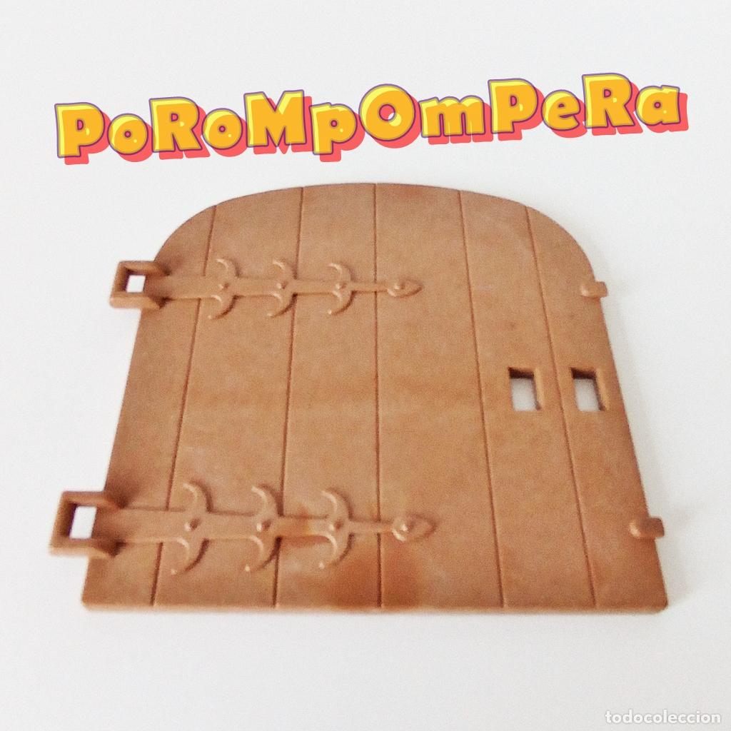 Playmobil: PLAYMOBIL ENTRADA CASTILLO MEDIEVAL SIMILAR 3666 3667 ? PUERTA TORRE MURALLA MURO PIEDRA STECK CG4