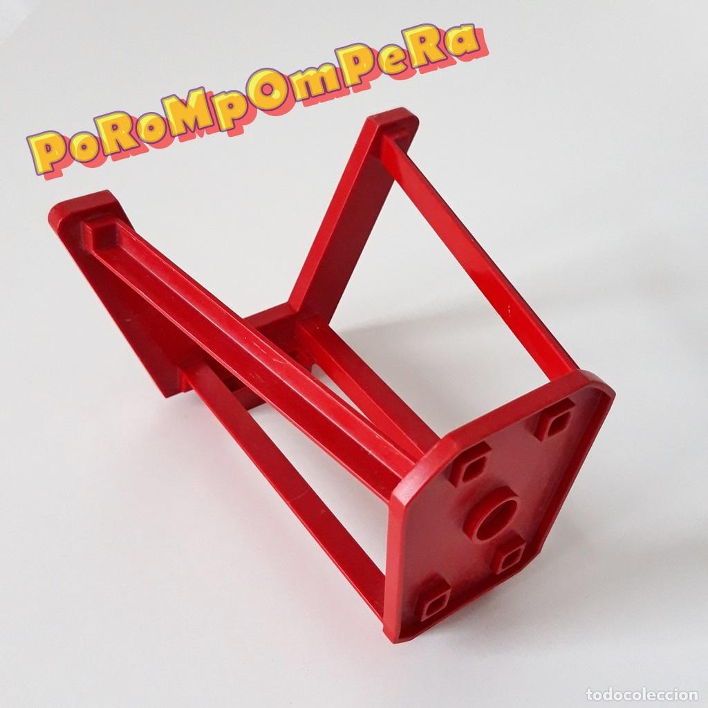 Playmobil: PLAYMOBIL BASE ROJA SILO GRANJA SYSTEM X 5119 PATAS DEP&Oacute;SITO GRANO GRANERO CG1