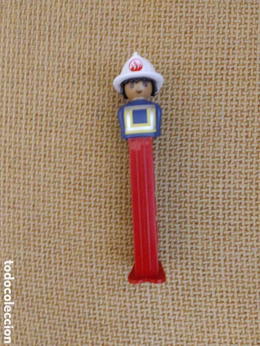 Playmobil: Dispensador Caramelos Pez Playmobil bombero
