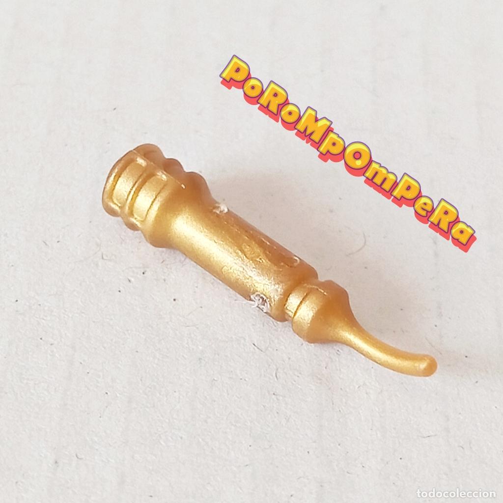 Playmobil: PLAYMOBIL MICR&Oacute;FONO DORADO CANTANTE C5