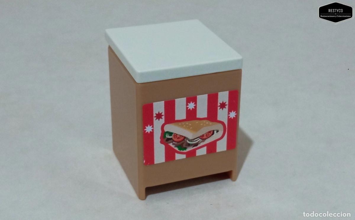 Playmobil: Playmobil - Modulo Puesto Comida Rapida