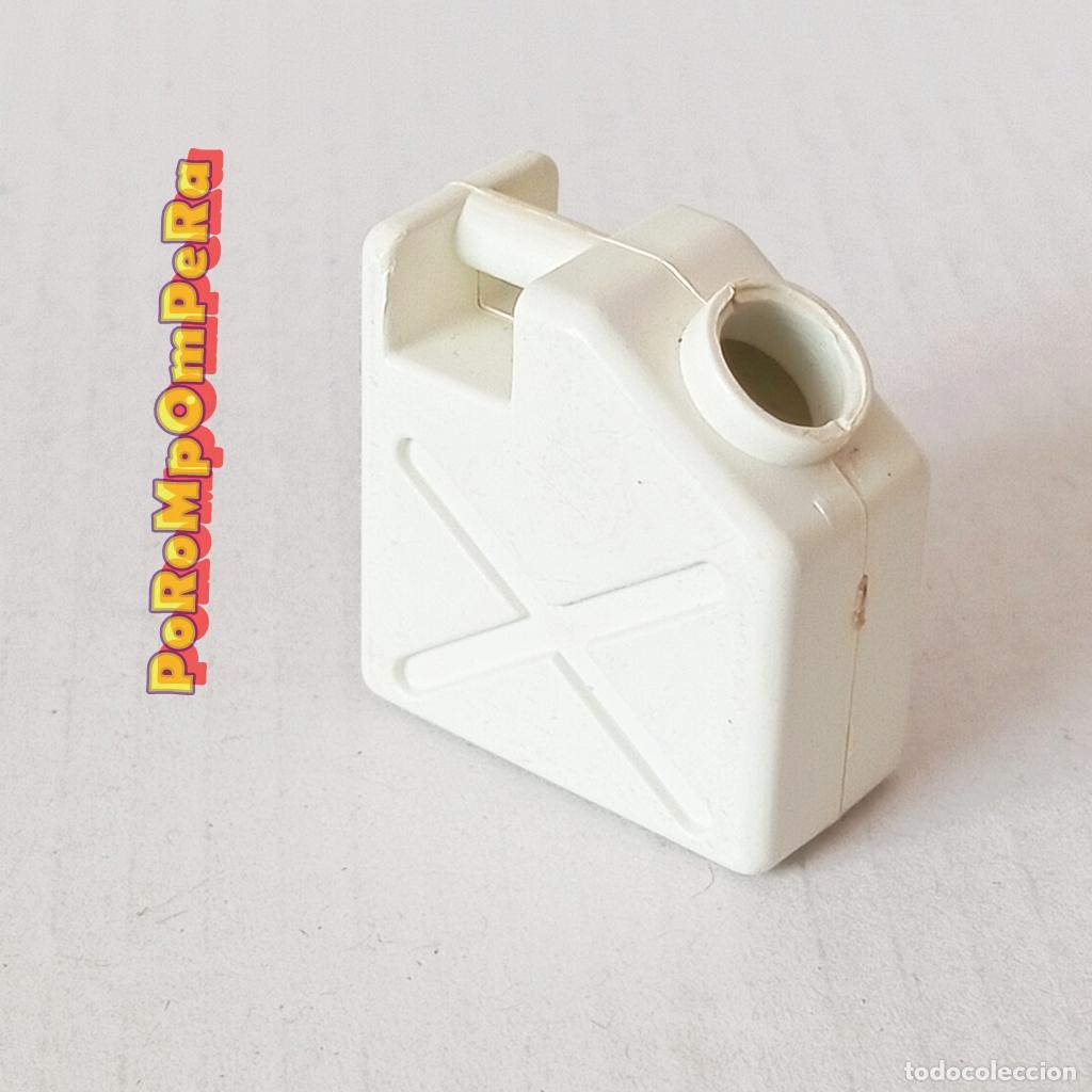 Playmobil: PLAYMOBIL BID&Oacute;N BLANCO GASOLINA 3140 3143 3147 3189 3414 3478 3528 3532 4421 4422 ? LATA ACEITE C5