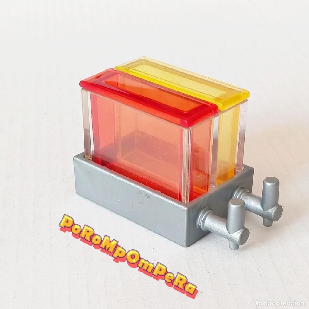 Playmobil: PLAYMOBIL DISPENSADOR DE BEBIDAS 5555 6672 9080 70251 70558 70966 HELADER&Iacute;A GRANIZADO C5