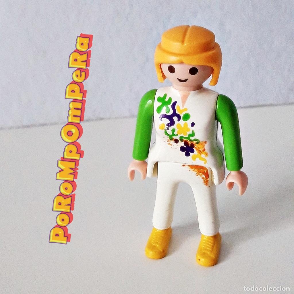 Playmobil: PLAYMOBIL FIGURA JUGADORA DE TENIS 4509 CHICA MUJER CUSTOM/COMPLETAR