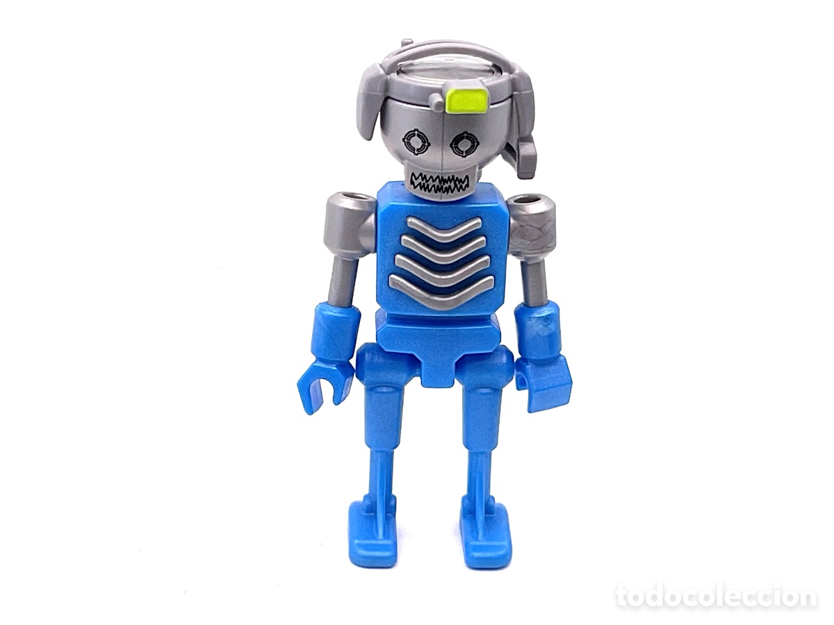 Playmobil: FIGURA PLAYMOBIL. ROBOT AZUL .