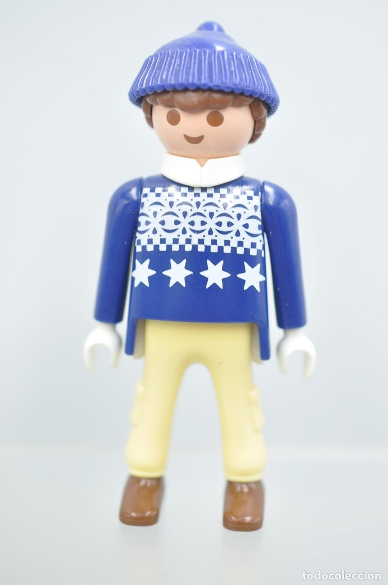 Playmobil: wsk082 Playmobil, figura hombre, mercado navide&ntilde;o