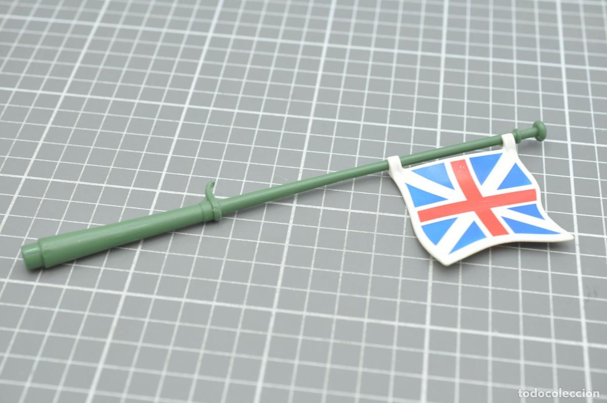 Playmobil: wsk083 Playmobil, bandera con mastil verde 5139,6482
