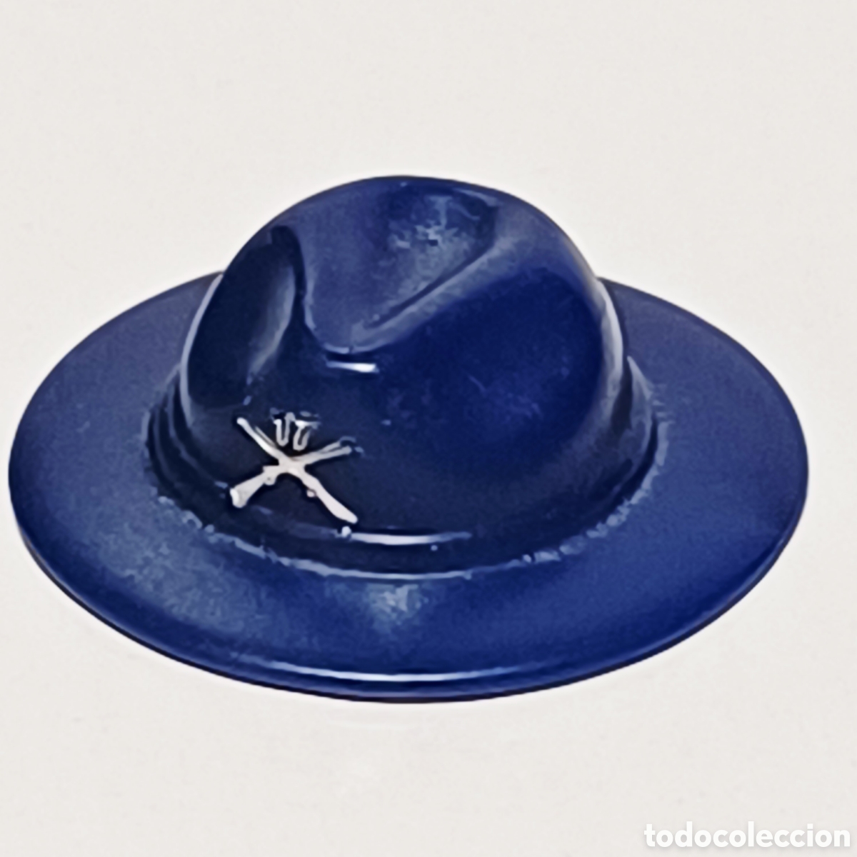 Playmobil: Pieza playmobil gorro sombrero azul nordista sudista oeste western
