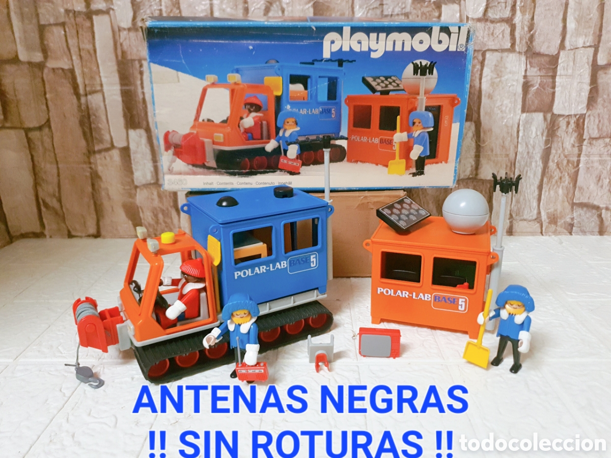 Playmobil: PLAYMOBIL REFERENCIA 100% COMPLETA !!EN CAJA!! LABORATORIO ARTICO BASE POLAR LAB 3460 QUITANIEVES