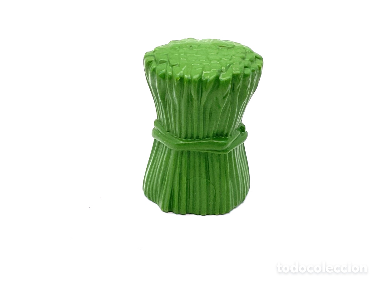 Playmobil: ACCESORIO PLAYMOBIL. FARDO DE PAJA HENO CEREALES COLOR VERDE.
