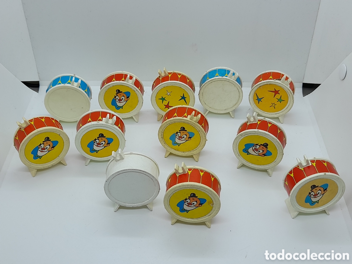 Playmobil: PLAYMOBIL. LOTE DE ANTIGUOS BOMBOS PARA CIRCO