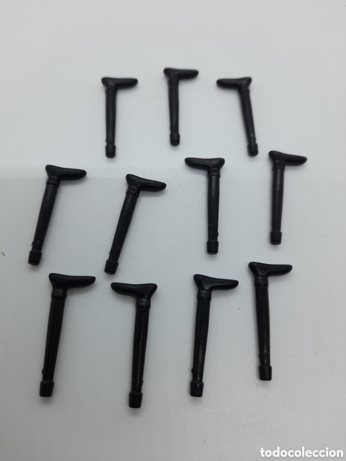 Playmobil: PLAYMOBIL. LOTE DE BASTONES NEGROS. VICTORIANO, WESTERN