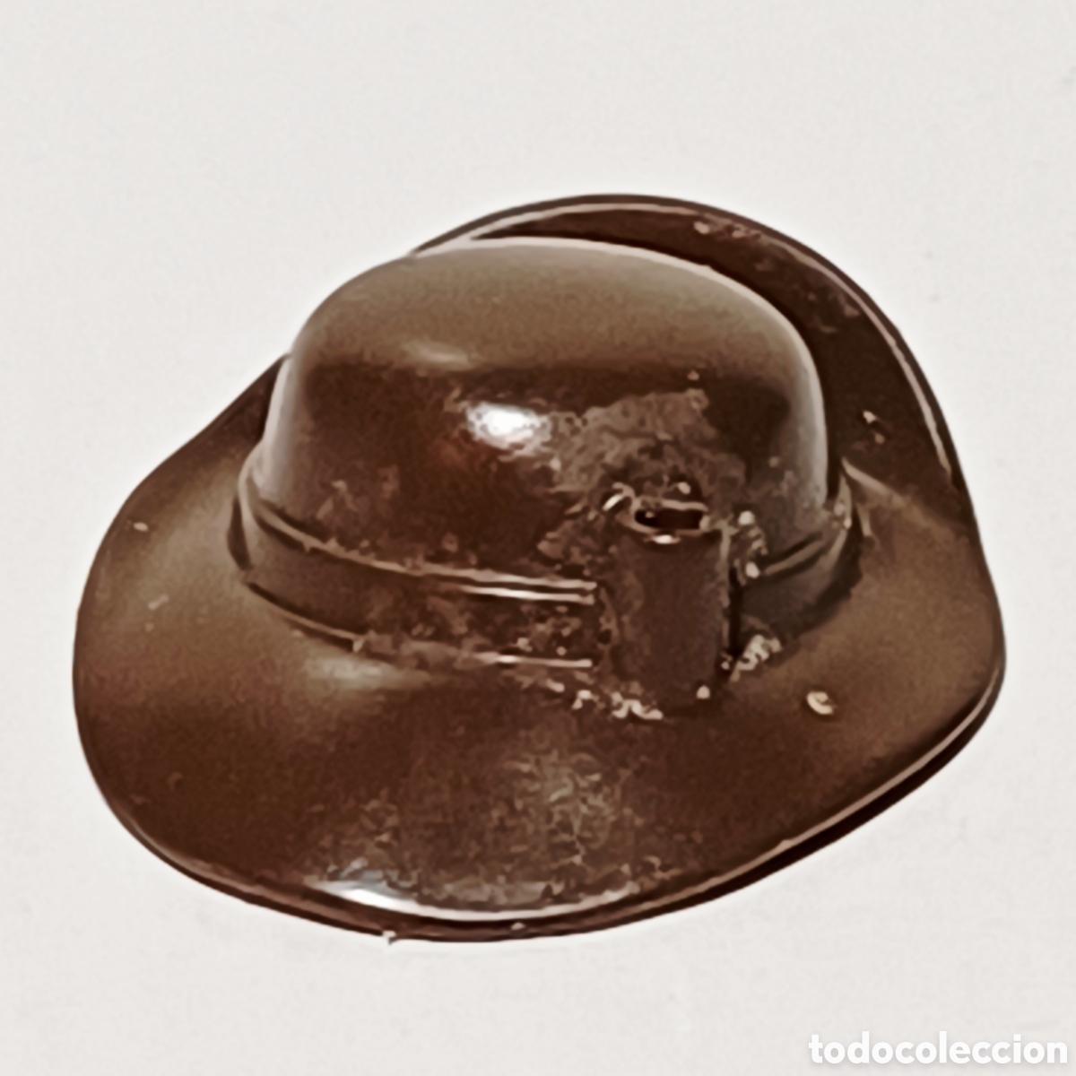 Playmobil: Pieza playmobil gorro marron sombrero mosquetero soldado franc&eacute;s