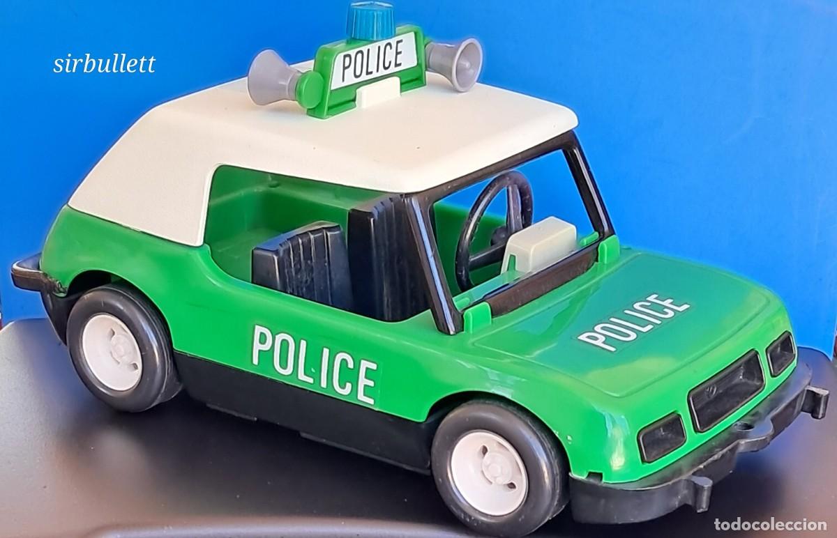 Playmobil: Coche de polic&iacute;a vintage. Playmobil 3215. Cl&aacute;sico