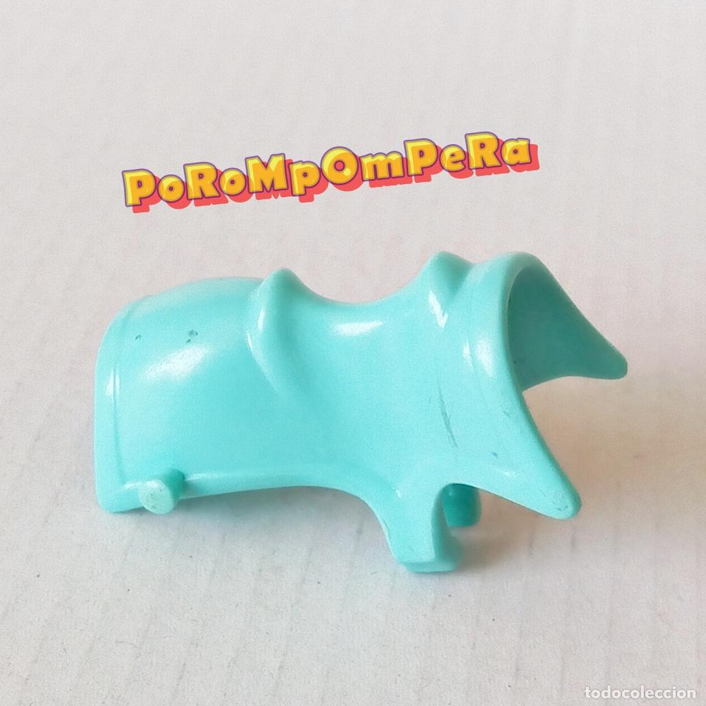 Playmobil: PLAYMOBIL MONTURA TURQUESA CABALLO EGIPCIO 4245 SIMILAR 4248 4926 5387 6627 SILLA DE MONTAR T5