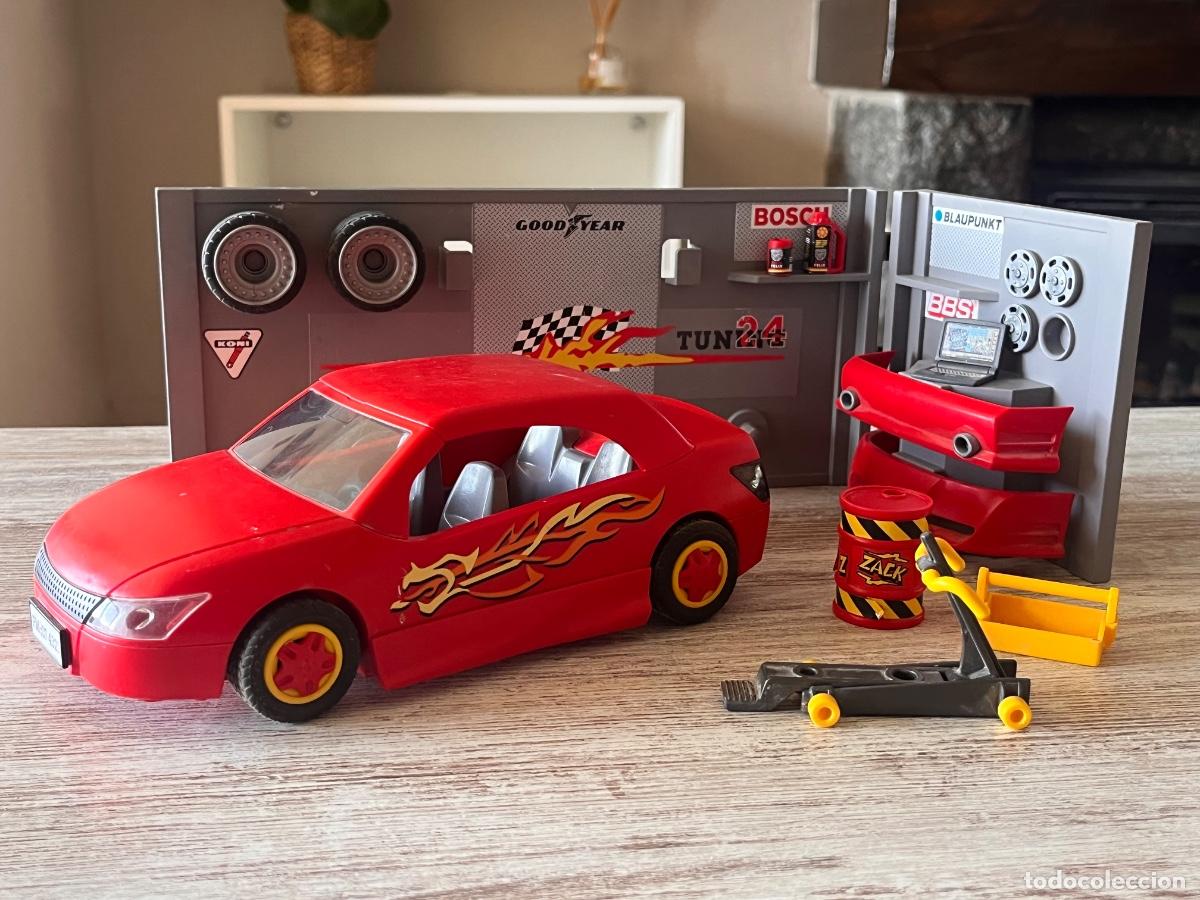 Playmobil: 4321 taller mec&aacute;nico de tunning con accesorios complemento Playmobil