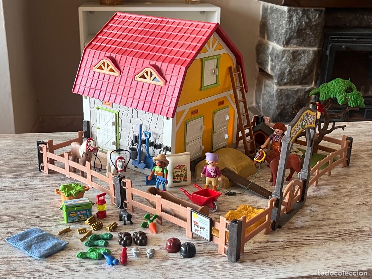 Playmobil: 5222 Rancho de ponis caballos con accesorios complemento Playmobil