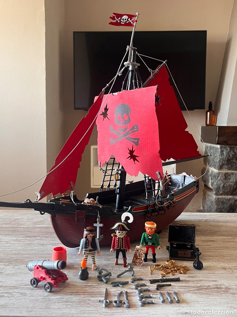 Playmobil: 3900 Barco corsario pirata con accesorios complemento Playmobil