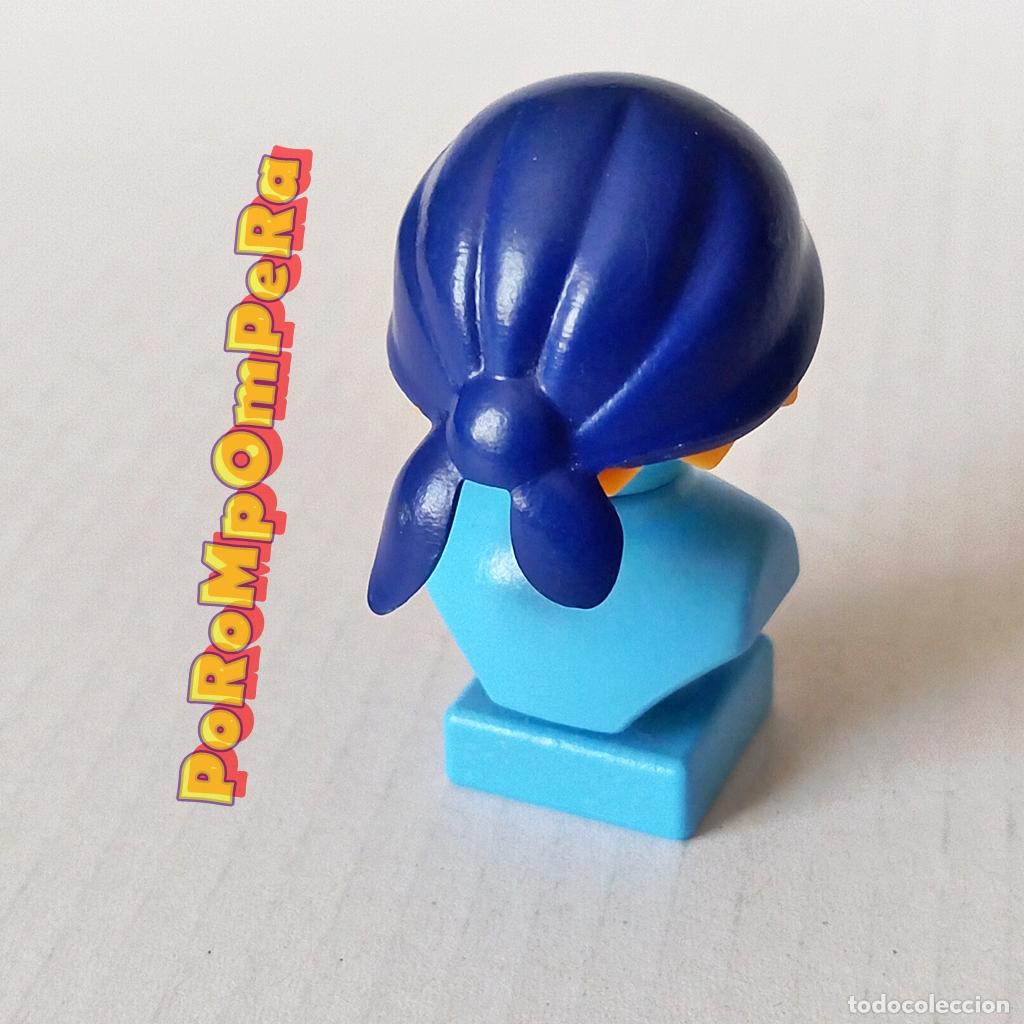 Playmobil: PLAYMOBIL BANDANA PIRATA AZUL OSCURO PA&Ntilde;UELO CABEZA REPUESTO/CUSTOM/COMPLETAR T5