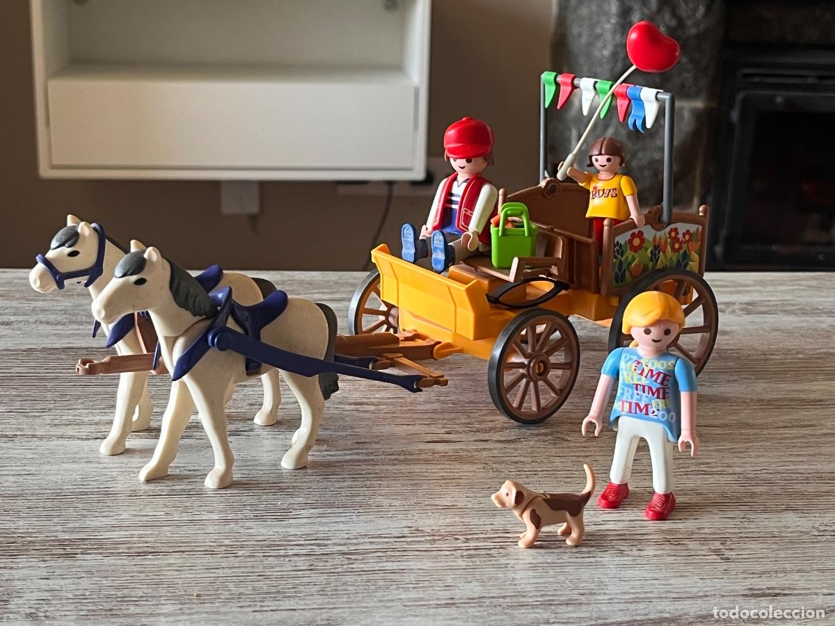 Playmobil: 4186 Carruaje de caballos de paseo con accesorios complemento Playmobil