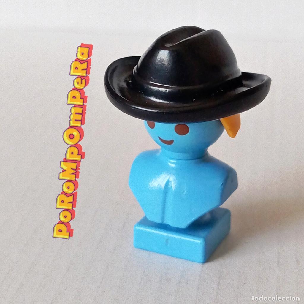 Playmobil: PLAYMOBIL SOMBRERO ALA NEGRO HENDIDURA CENTRAL 4431 5384 SIMILAR 3088 4081 4431 5305 OESTE T5