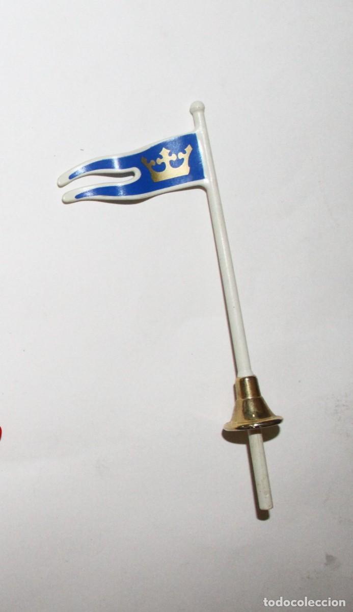 Playmobil: Playmobil bandera justa, torneo medieval arma armas cromado 4430