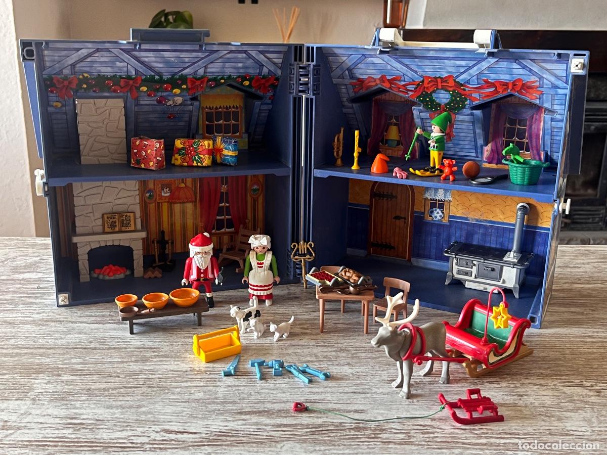 Playmobil: 5755 Casa de pap&aacute; Noel navidad con accesorios complemento Playmobil