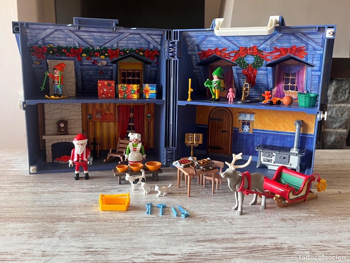 Playmobil: 5755 Casa de pap&aacute; Noel navidad con accesorios complemento Playmobil