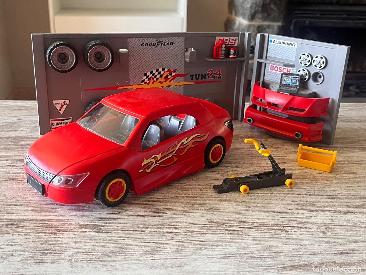 Playmobil: 4321 taller mec&aacute;nico de tunning con accesorios complemento Playmobil