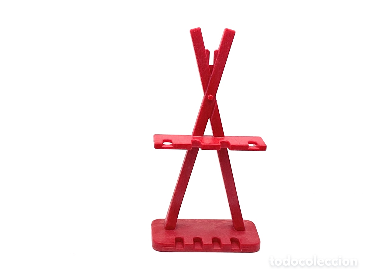 Playmobil: ACCESORIO PLAYMOBIL. ARMERO COLOR ROJO. EPOCA MEDIEVAL. REF CASTILLOS, MEDIEVOLO, ETC