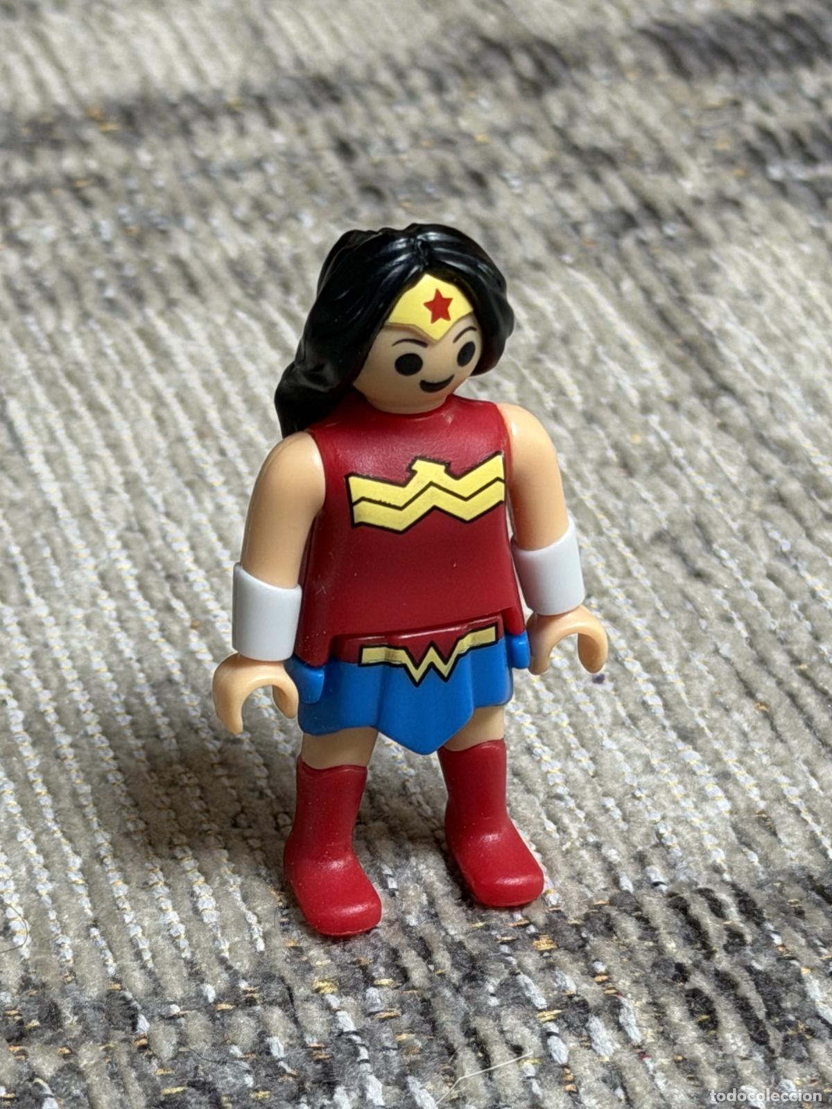 Playmobil: FIGURA PLAYMOBIL KINDER DC WONDER WOMAN