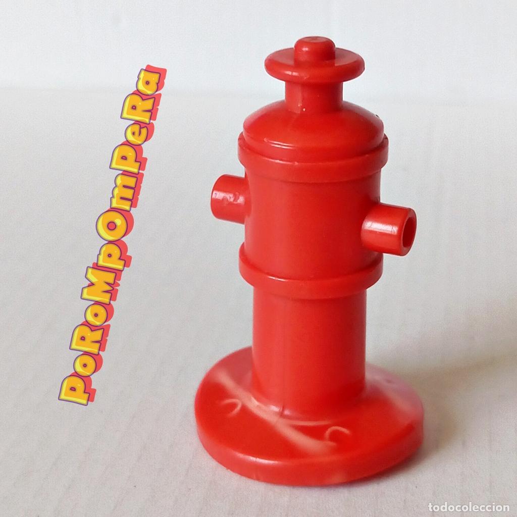 Playmobil: PLAYMOBIL BOCA DE RIEGO BOMBEROS 1&ordf; &Eacute;POCA 3403 3491 HIDRANTE INCENDIO MANGUERA A&Ntilde;OS 70 Y 80 T5