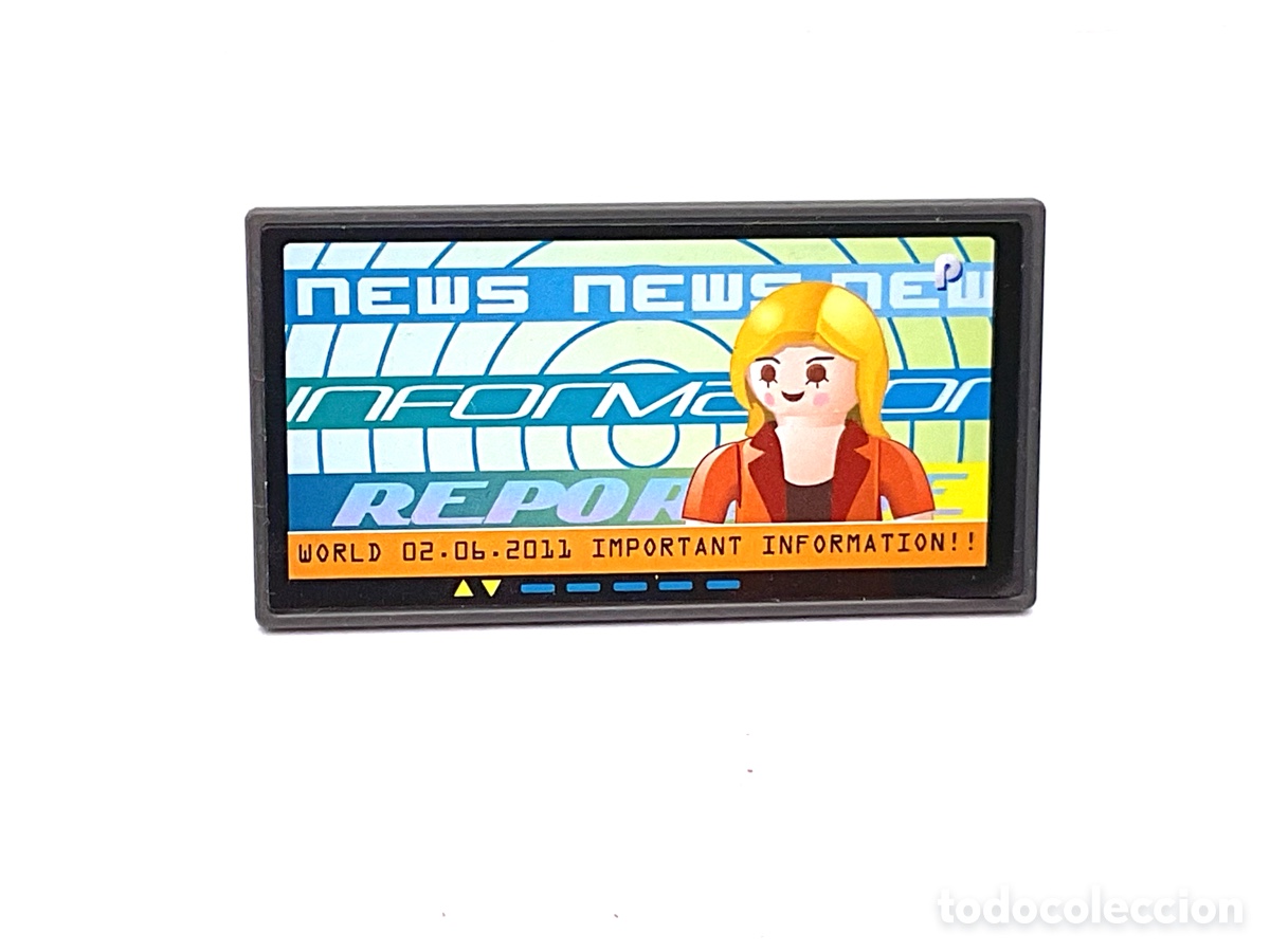 Playmobil: ACCESORIO PLAYMOBIL. PANTALLA DE TELEVISION.