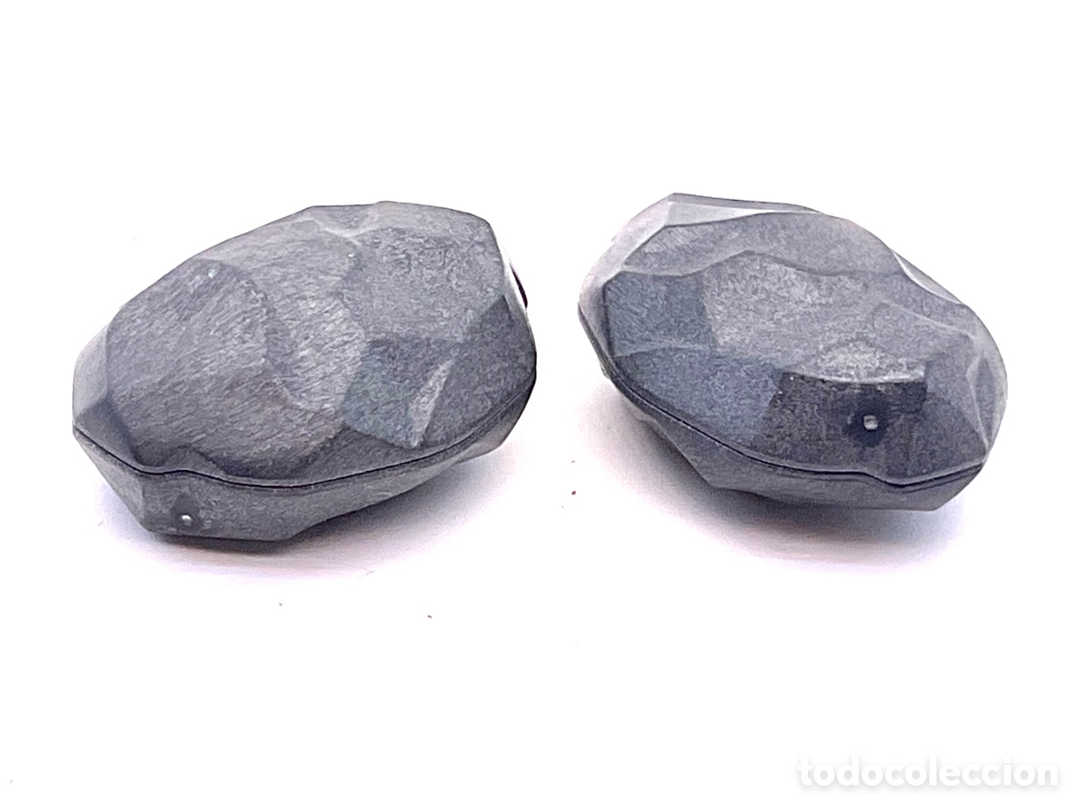 Playmobil: ACCESORIO PLAYMOBIL. PAREJA DE PIEDRAS, ROCAS COLOR GRIS OSCURO.