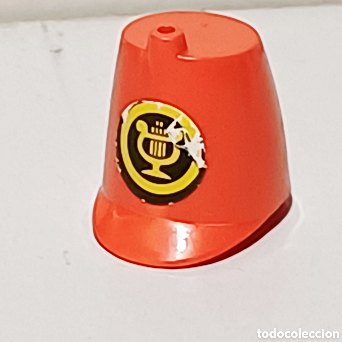 Playmobil: Pieza playmobil N&deg; 10000177 sombrero gorro rojo granadero banda m&uacute;sica ref. 3608 3706 3605x