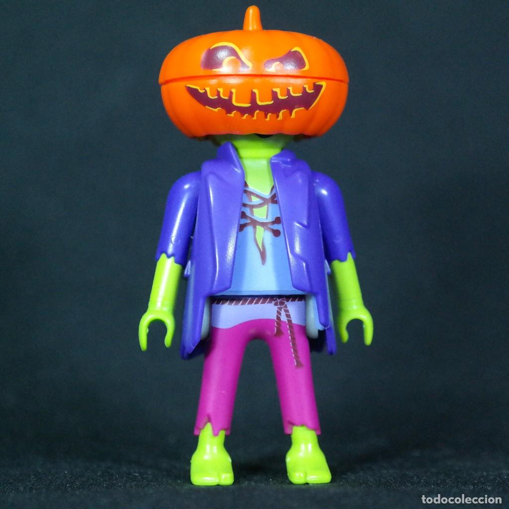 Playmobil: Playmobil figura halloween con cabeza de calabaza ☼