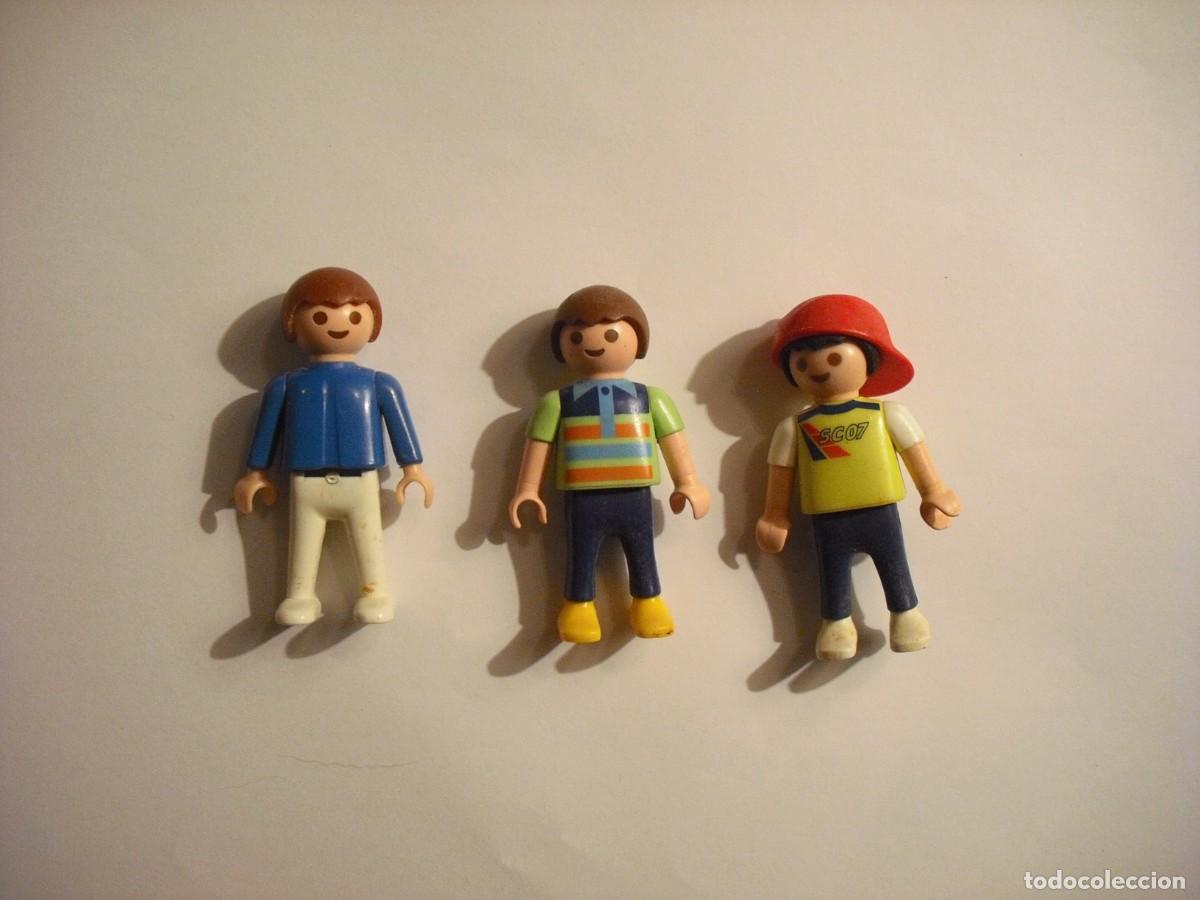 Playmobil: LOTE DE 3 FIGURAS PLAYMOBIL DE NI&Ntilde;OS