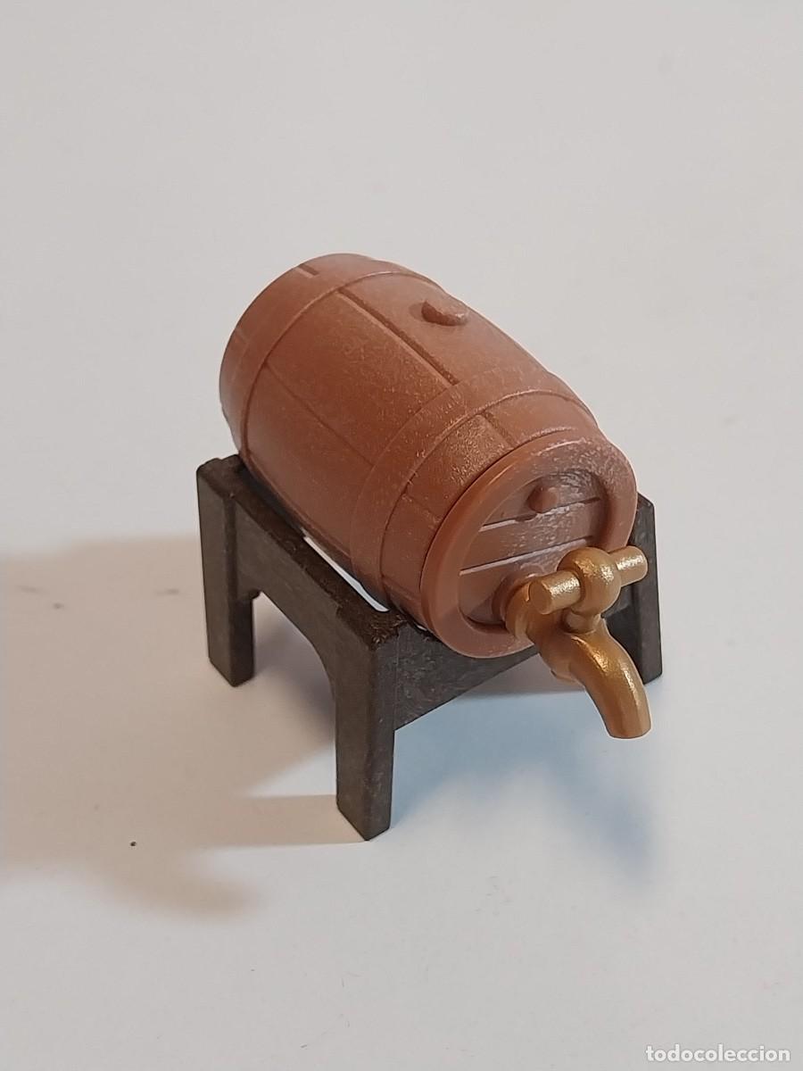 Playmobil: Playmobil barril con soporte