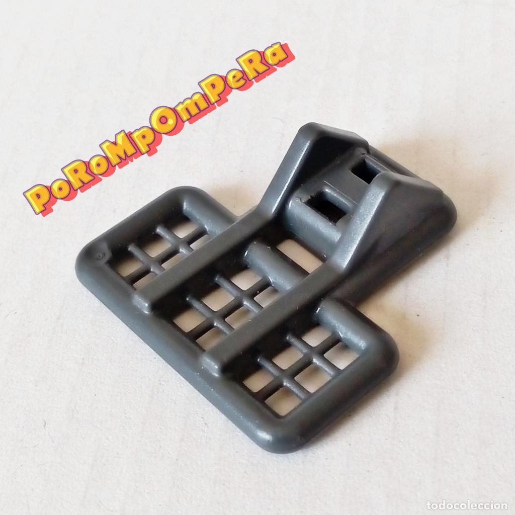 Playmobil: PLAYMOBIL DEFENSA SYSTEM X GRIS OSCURO VEH&Iacute;CULO SIMILAR 4182 5932 PARAGOLPES POR DETERMINAR T5