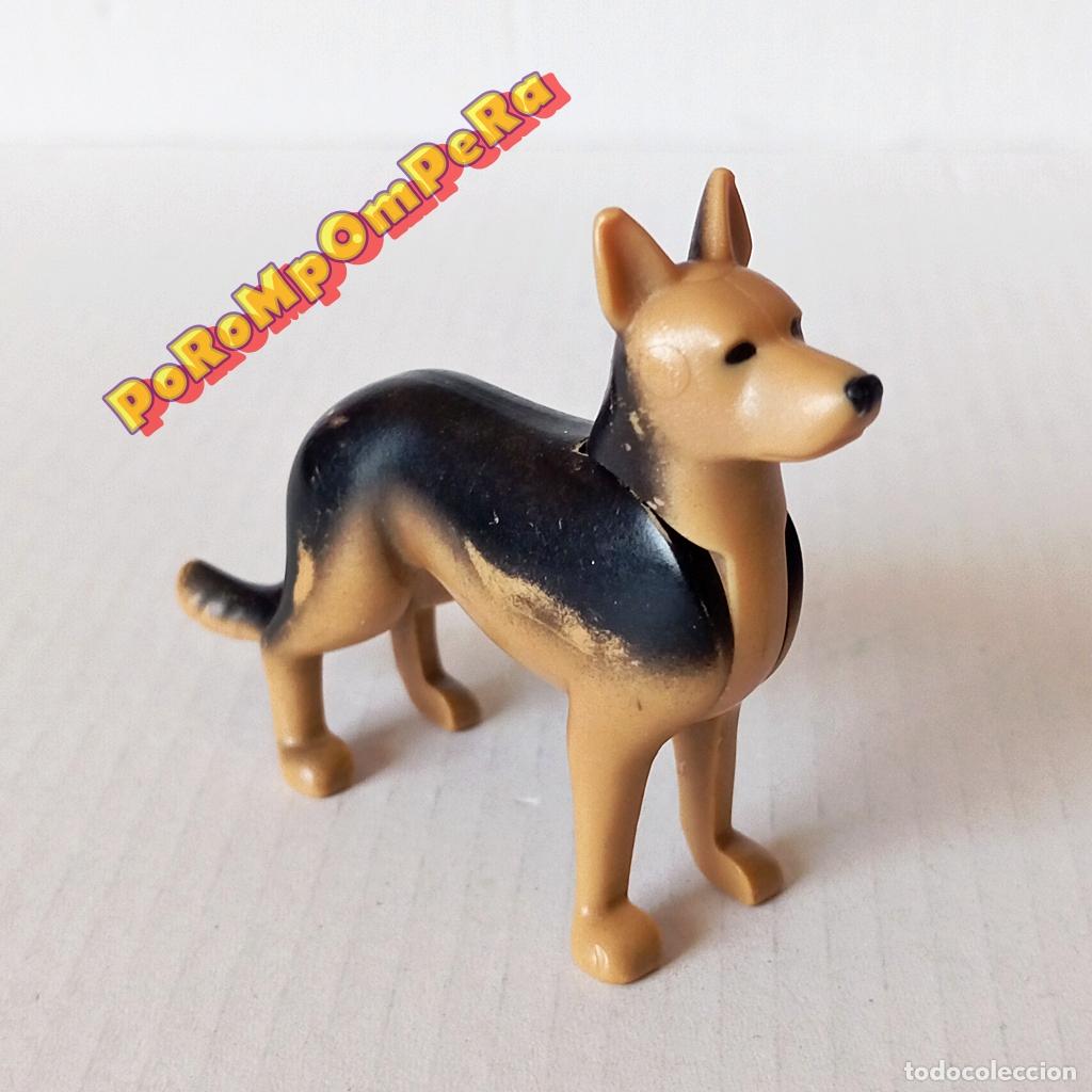 Playmobil: PLAYMOBIL PERRO PASTOR ALEM&Aacute;N SIMILAR 5181 5186 5211 5263 ? ANIMAL T5