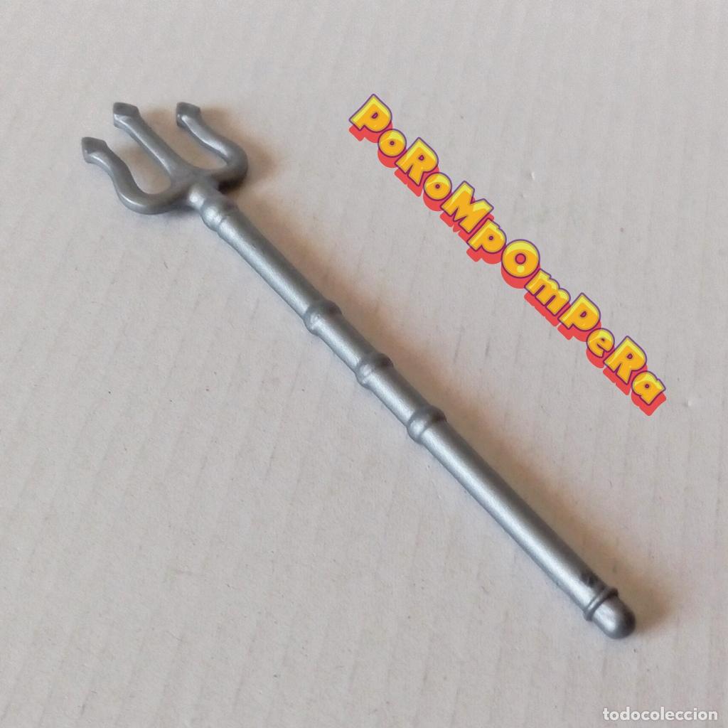 Playmobil: PLAYMOBIL TRIDENTE PLATEADO 4270 581X 583X GLADIADOR ROMANO T5