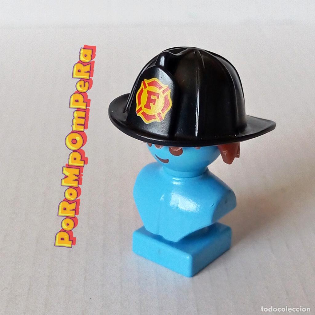 Playmobil: PLAYMOBIL CASCO DE BOMBERO NEGRO LOGO F 4795 5284 T5