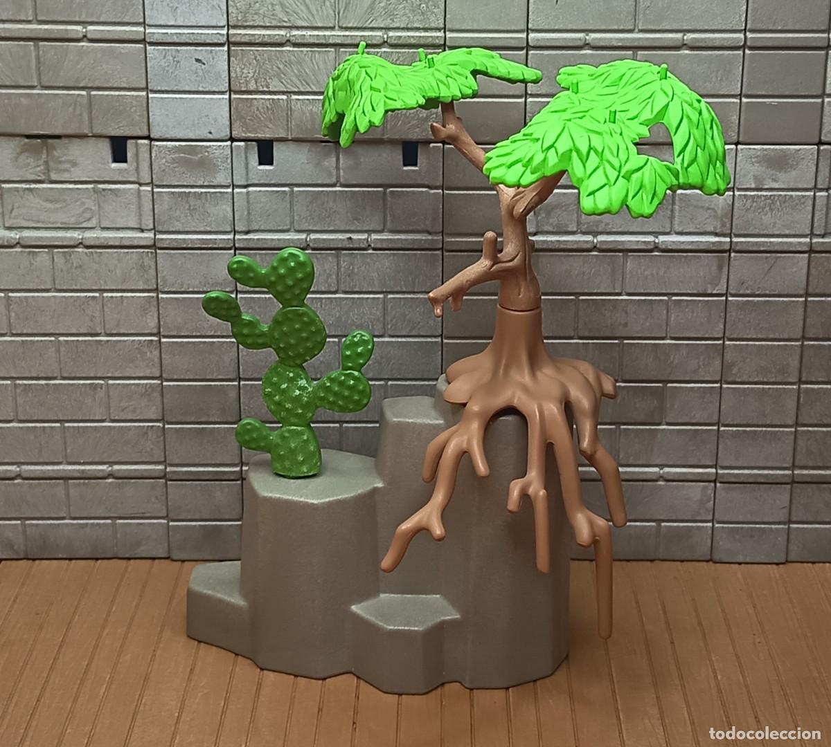 Playmobil: Roca Vegetaci&oacute;n Plantas Playmobil