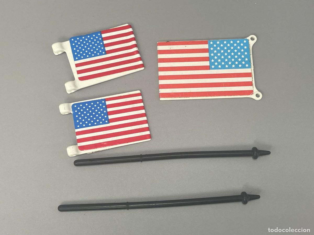 Playmobil: Playmobil lote bandera sudista con palo