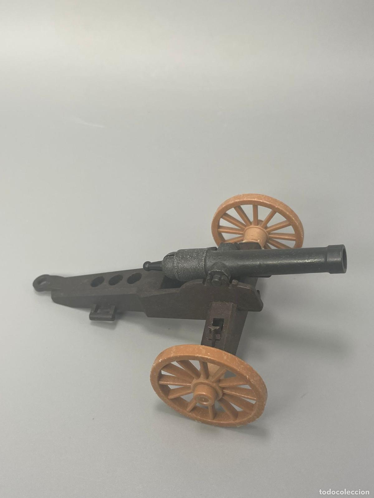 Playmobil: Playmobil ca&ntilde;&oacute;n nordista con defecto pesta&ntilde;a