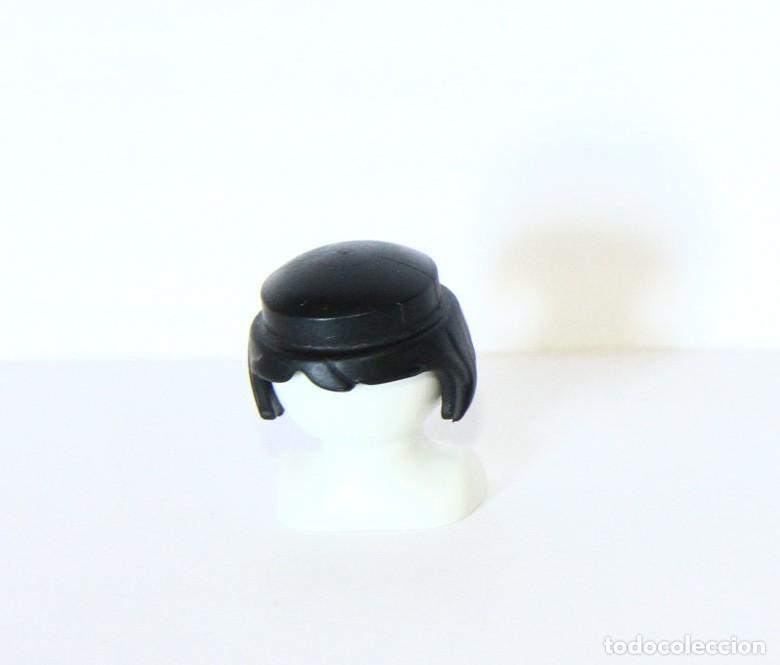 Playmobil: PLAYMOBIL MEDIEVAL PELO PELUCA NEGRO MUJER