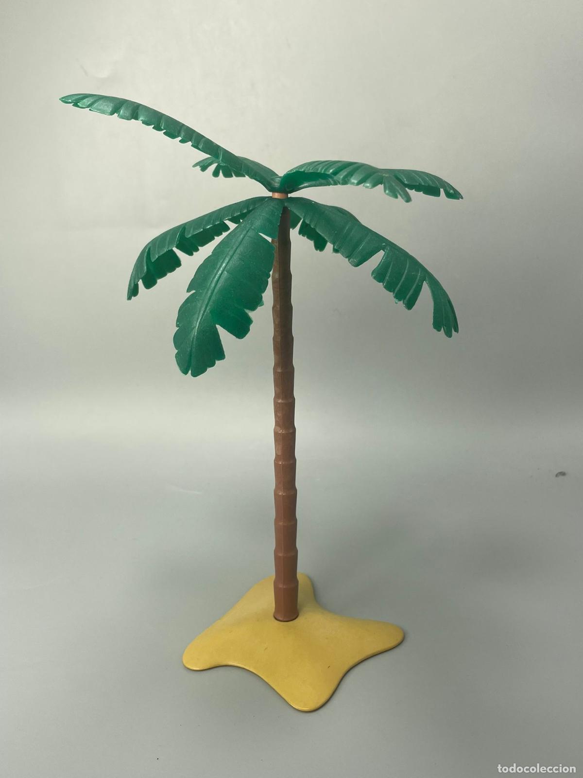 Playmobil: Playmobil palmera con base primera &eacute;poca