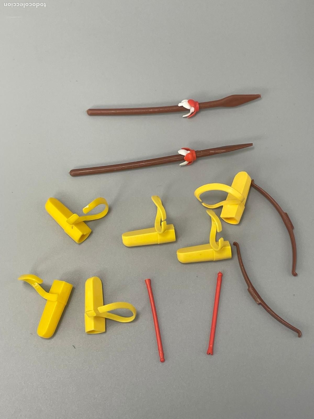 Playmobil: Playmobil lote lanza carcaj flecha arco primera &eacute;poca indio