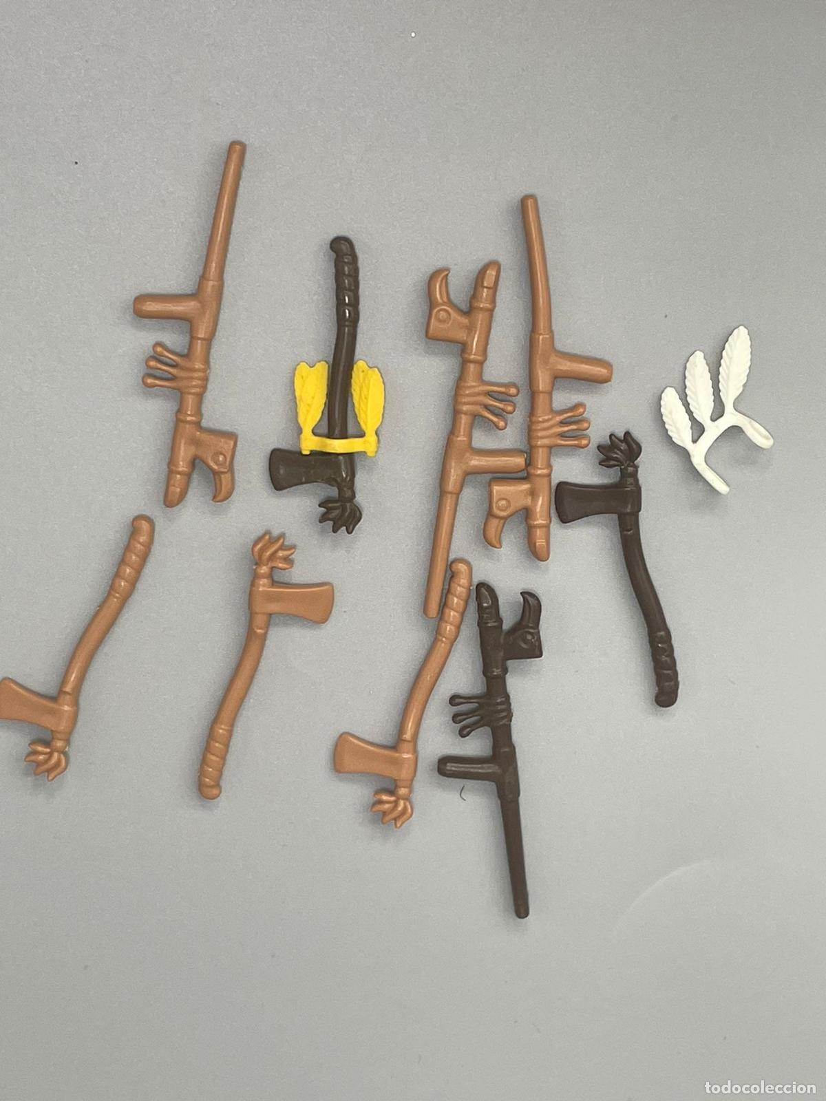 Playmobil: Playmobil lote hacha pipa india